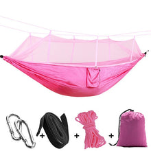 Load image into Gallery viewer, Ultralight Parachute Hammock Hunting Mosquito Net Double Person Sleeping Bed Drop-Shipping Outdoor Camping Portable Hammock
