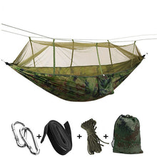 Load image into Gallery viewer, Ultralight Parachute Hammock Hunting Mosquito Net Double Person Sleeping Bed Drop-Shipping Outdoor Camping Portable Hammock