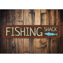 Load image into Gallery viewer, Fishing Shack Street Sign