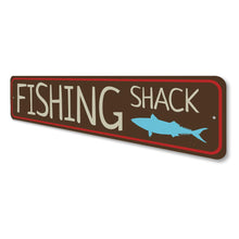 Load image into Gallery viewer, Fishing Shack Street Sign