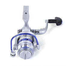 Load image into Gallery viewer, YUMOSHI AF1000-7000 12BB Gear Ratio 5.5:1 Half Metal Fishing Spinning Reel Machined aluminum Spool with Exchangeable Handle