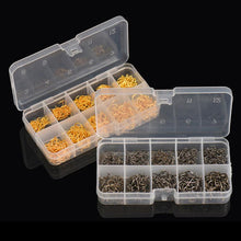 Load image into Gallery viewer, LEO 600PCS/BOX High Carbon Steel Fishing Hooks Sharp Barbed Circle 3#-12#