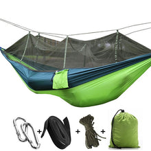 Load image into Gallery viewer, Ultralight Parachute Hammock Hunting Mosquito Net Double Person Sleeping Bed Drop-Shipping Outdoor Camping Portable Hammock