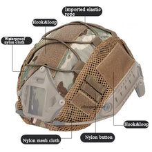 Load image into Gallery viewer, Tactical Helmet Cover for Fast MH PJ BJ Helmet Airsoft Paintball Army Helmet Cover Military Accessories
