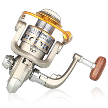 Load image into Gallery viewer, YUMOSHI Lightweight Metal 12BB LC1000-7000 Series 5.5:1 Spinning Fishing Reel Trolling Reel