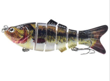 Load image into Gallery viewer, 10cm 16.5g Multi-section Lure With Ring Beads Simulation Luya Multi-section Lure Submerged Bionic 6-section Lure