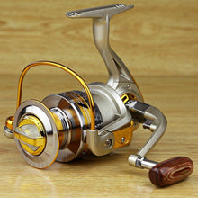 Load image into Gallery viewer, Yumoshi EF1000-7000 12BB 5.2:1 Metal Spinning Fishing Reels Fly Wheel For Fresh/ Salt Water