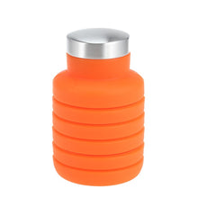 Load image into Gallery viewer, Water Bottle Portable Silicone Retractable Folding Water Bottle Outdoor Travel Telescopic Collapsible Bottle Plastic With Lid