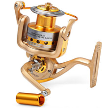 Load image into Gallery viewer, YUMOSHI HF 1000 - 7000 Fishing Reel Metal Spool Spinning Fishing Reels Folding Arm 10-Ball Bearing 5.5 : 1 Fly