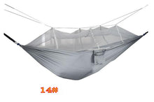 Load image into Gallery viewer, Ultralight Outdoor Camping Hunting Mosquito Net Parachute Hammock 2 Person Flyknit Hamaca Garden Hamak Hanging Bed Leisure Hamac