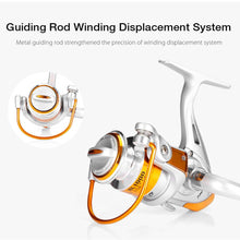 Load image into Gallery viewer, YUMOSHI 12BB 5.5:1 Lightweight Metal Spinning Fishing Reel