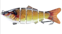 Load image into Gallery viewer, 10cm 16.5g Multi-section Lure With Ring Beads Simulation Luya Multi-section Lure Submerged Bionic 6-section Lure