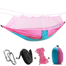 Load image into Gallery viewer, Ultralight Parachute Hammock Hunting Mosquito Net Double Person Sleeping Bed Drop-Shipping Outdoor Camping Portable Hammock