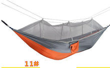 Load image into Gallery viewer, Ultralight Outdoor Camping Hunting Mosquito Net Parachute Hammock 2 Person Flyknit Hamaca Garden Hamak Hanging Bed Leisure Hamac