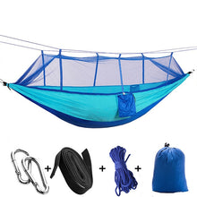 Load image into Gallery viewer, Ultralight Parachute Hammock Hunting Mosquito Net Double Person Sleeping Bed Drop-Shipping Outdoor Camping Portable Hammock