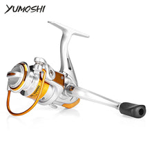 Load image into Gallery viewer, YUMOSHI 12BB 5.5:1 Lightweight Metal Spinning Fishing Reel