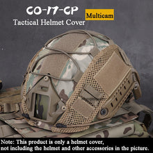 Load image into Gallery viewer, Tactical Helmet Cover for Fast MH PJ BJ Helmet Airsoft Paintball Army Helmet Cover Military Accessories