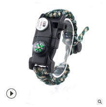 Load image into Gallery viewer, Knitting Bracelet umbrella rope bracelet multifunctional umbrella rope