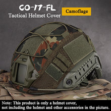 Load image into Gallery viewer, Tactical Helmet Cover for Fast MH PJ BJ Helmet Airsoft Paintball Army Helmet Cover Military Accessories