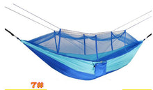 Load image into Gallery viewer, Ultralight Outdoor Camping Hunting Mosquito Net Parachute Hammock 2 Person Flyknit Hamaca Garden Hamak Hanging Bed Leisure Hamac