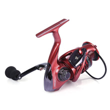 Load image into Gallery viewer, YUMOSHI 13+1BB Full Metal Spinning Fishing Reel 4.7:1/5.5:1 Gear Ratio Pesca Aluminum Spool Tackle With Foldable Handle