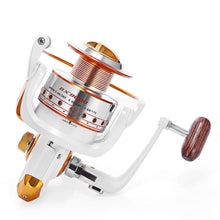 Load image into Gallery viewer, YUMOSHI 12 + 1BB Full Metal Fishing Spinning Reel With Exchangeable Arm Rocker
