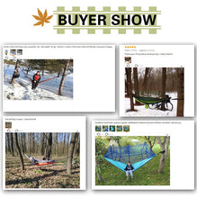 Load image into Gallery viewer, Ultralight Parachute Hammock Hunting Mosquito Net Double Person Sleeping Bed Drop-Shipping Outdoor Camping Portable Hammock