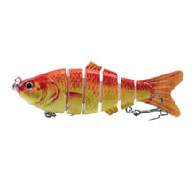 Load image into Gallery viewer, 10cm 16.5g Multi-section Lure With Ring Beads Simulation Luya Multi-section Lure Submerged Bionic 6-section Lure