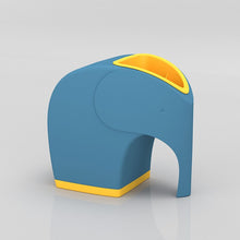 Load image into Gallery viewer, Elephant Multi-function Pumping Tissue Box Storage Box Roll Paper Remote Control Pen Case