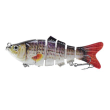 Load image into Gallery viewer, 10cm 16.5g Multi-section Lure With Ring Beads Simulation Luya Multi-section Lure Submerged Bionic 6-section Lure