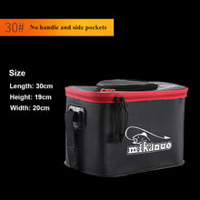 Load image into Gallery viewer, Portable EVA Fishing Bag Collapsible Fishing Bucket Live Fish Box Camping Water Container Pan Basin Tackle Storage Bag