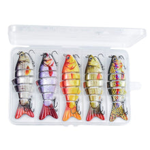 Load image into Gallery viewer, 10cm 16.5g Multi-section Lure With Ring Beads Simulation Luya Multi-section Lure Submerged Bionic 6-section Lure