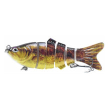 Load image into Gallery viewer, 10cm 16.5g Multi-section Lure With Ring Beads Simulation Luya Multi-section Lure Submerged Bionic 6-section Lure