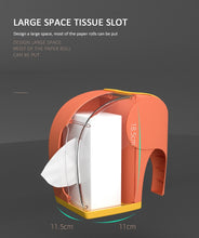 Load image into Gallery viewer, Elephant Multi-function Pumping Tissue Box Storage Box Roll Paper Remote Control Pen Case