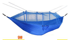 Load image into Gallery viewer, Ultralight Outdoor Camping Hunting Mosquito Net Parachute Hammock 2 Person Flyknit Hamaca Garden Hamak Hanging Bed Leisure Hamac
