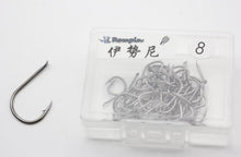 Load image into Gallery viewer, Rompin 50pcs/Box Multiple Sizes High Carbon Steel Fishing Hook

