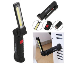 Load image into Gallery viewer, Foldable Flexible Hand Torch Work Light Magnetic Inspection Lamp COB LED Flashlight  Built in Battery USB Charging Port
