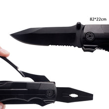 Load image into Gallery viewer, QUK Pliers Multitool Folding Pocket EDC Camping Outdoor Survival hunting Screwdriver Kit Bits Knife Bottle Opener Hand Tools
