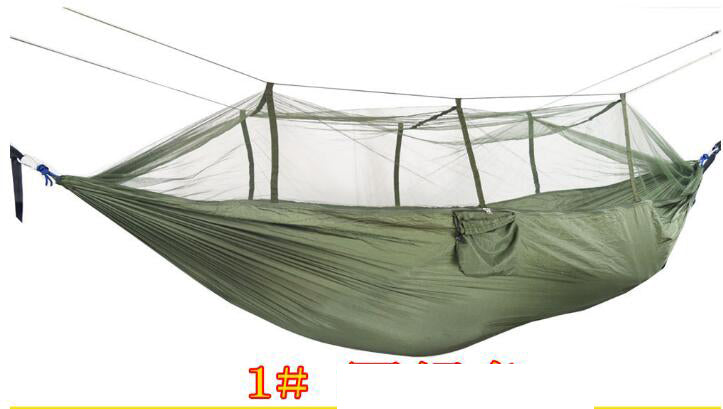 Ultralight Outdoor Camping Hunting Mosquito Net Parachute Hammock 2 Person Flyknit Hamaca Garden Hamak Hanging Bed Leisure Hamac