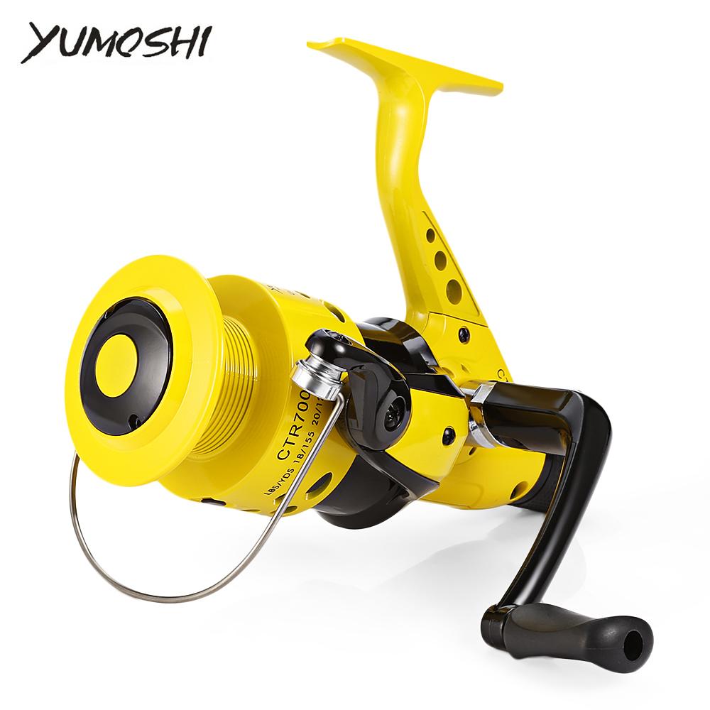 YUMOSHI 12BB 5.5:1 Lightweight Plastic Spinning Fishing Reel