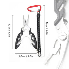 Load image into Gallery viewer, Anti-lost Fishing Pliers Stainless Steel Tools Fishing Line Pliers
