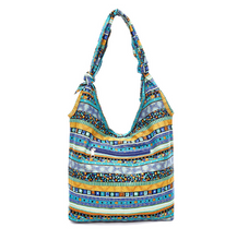 Load image into Gallery viewer, Hippy Boho Style Sling Cross Body Shoulder Messenger Bag Purse Multi Color
