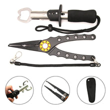 Load image into Gallery viewer, Stainless Steel Multifunctional Fishing Pliers Set Fish Lip Gripper
