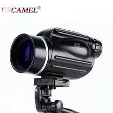 Load image into Gallery viewer, Hunting 13x50 Big Vision Monocular Powerful Handheld Telescope Eyepiece Spotting Scope Sport Watch with Handle USCAMEL
