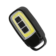 Load image into Gallery viewer, Mini LED Flashlight USB Rechargeable COBTorch 3 Modes Pocket White+Red Lighting
