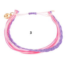 Load image into Gallery viewer, waterproof wax cord friendship bracelets Bohemian braided bracelet for teenagers wave summer fashion jewelry
