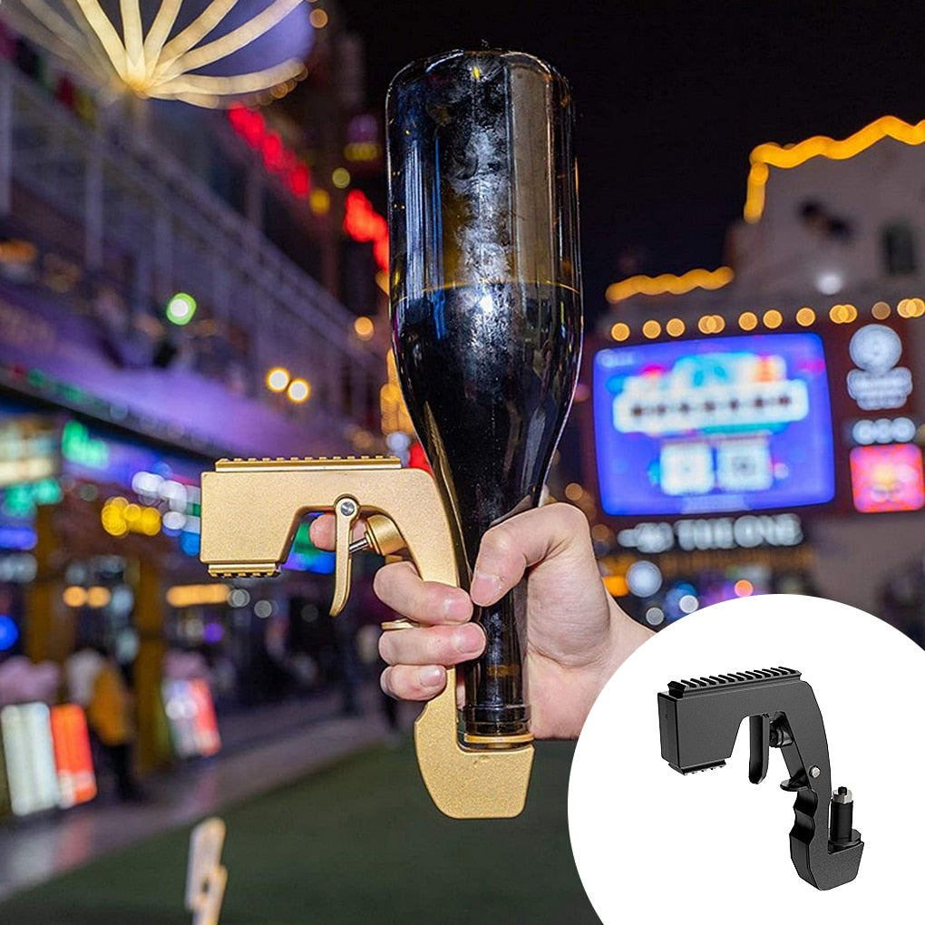 Champagne Wine Sprayer Pistol With Durable Spray Gun Ejector For