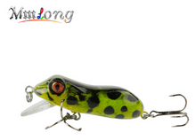 Load image into Gallery viewer, Mmlong 6.3cm Hard Frog Fishing lures Floating Minnow MR03-S Artifical Baits  Wobbler  Crank Bait  Pesca
