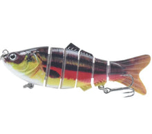 Load image into Gallery viewer, 10cm 16.5g Multi-section Lure With Ring Beads Simulation Luya Multi-section Lure Submerged Bionic 6-section Lure
