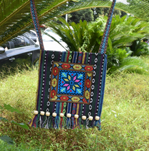 Load image into Gallery viewer, Unique Vintage Ethnic Shoulder Bag Embroidery Boho Hippie Tassel Tote Messenger
